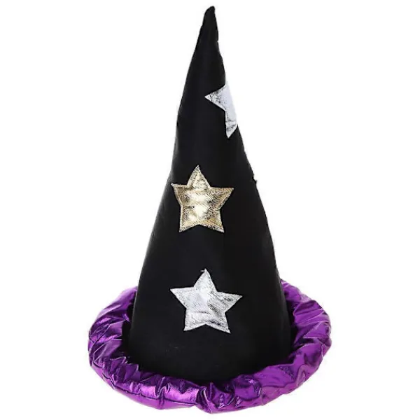 Häxhatt Halloween Påskfest Häxhattar Maskerad Trollkarlshatt Rekvisita Mössa> Huvudbonader
