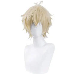 Hyakuya Mikaela Cosplay Kostym Outfit Seraph Of The End Vampire Reign Kostym Uniform Vit Med Peruk Halloween -a L> Dräkter