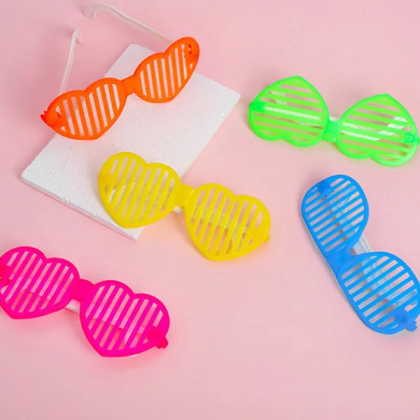 del IC 10 ST Färgglada Shutter Shades Glasögon Barn Makeup Party Favors> Tillbehör