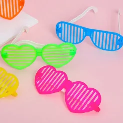 del IC 10 ST Färgglada Shutter Shades Glasögon Barn Makeup Party Favors><noscript><img width=