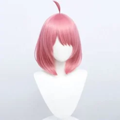 del IC Anya Forger Cosplay Peruk Anime Peruk HSIU Rosa Kort Hår><noscript><img width=