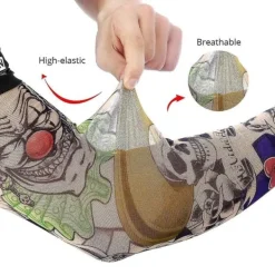 no brand IC CNE 6st Konstarm Falska Tatueringsärmar Cover för Unisex> Smink