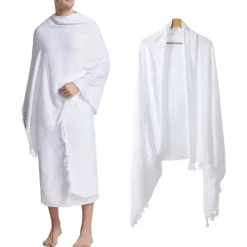 Ihram Ehram Ahram För Män För Hajj Och Umrah - 2 Handdukar><noscript><img width=
