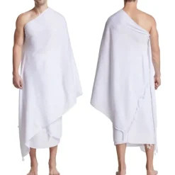 Ihram Ehram Ahram För Män För Hajj Och Umrah - 2 Handdukar><noscript><img width=