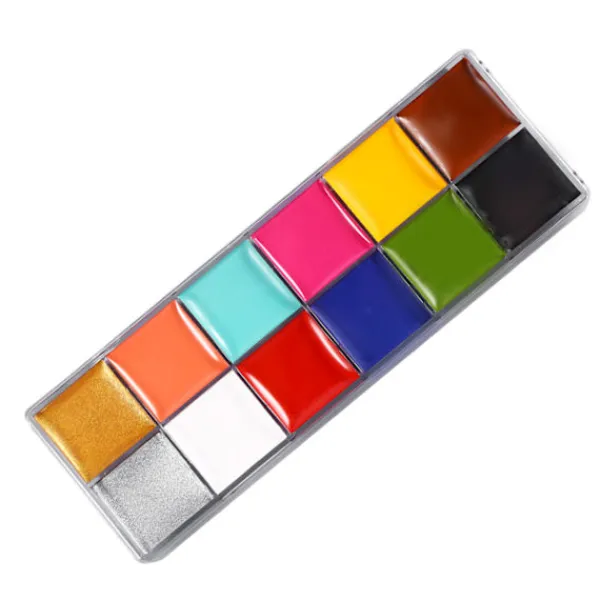 IMAGIC 12 Färger Ansikts- och Kroppstatuering Pigmentfärg> Smink