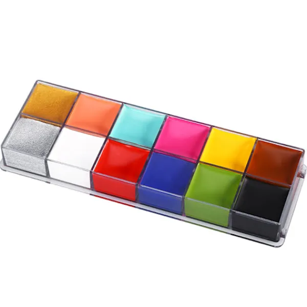 IMAGIC 12 Färger Ansikts- och Kroppstatuering Pigmentfärg> Smink