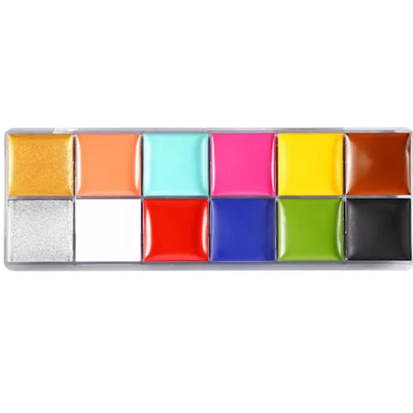 IMAGIC 12 Färger Ansikts- och Kroppstatuering Pigmentfärg> Smink