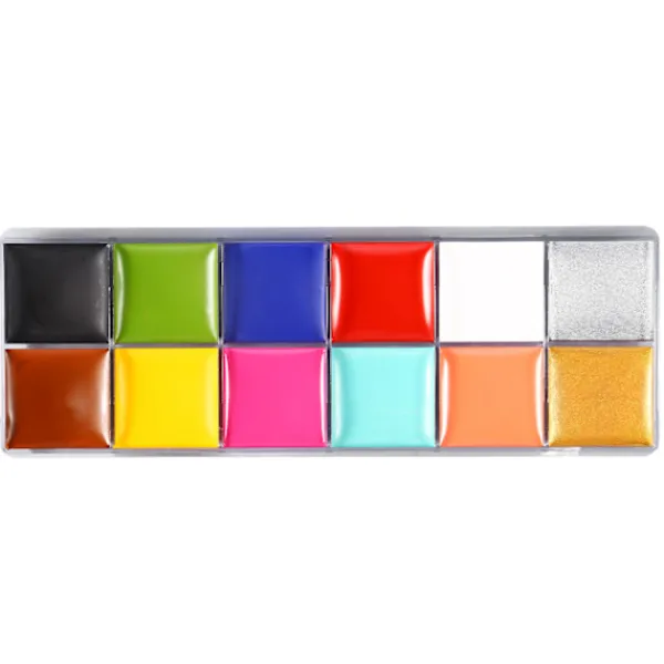 IMAGIC 12 Färger Ansikts- och Kroppstatuering Pigmentfärg> Smink