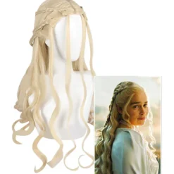 Iminfit Game Of Thrones Cosplay Peruker Daenerys Targaryen Peruk Halloween Cosplay><noscript><img width=