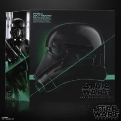 HASBRO Imperial Death Trooper premium elektroniskt hjälm, med avancerade LED-lampor, cosplayartikel, Från 14 år, Star Wars The Black Series | Fyndiq><noscript><img width=