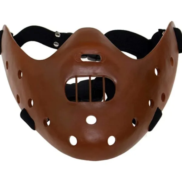 Infinity Gauntlet Hannibal Lecter Mask The Silence of The Lambs Resin Horrible Killer Movie Mask> Masker