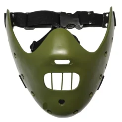 Infinity Gauntlet Hannibal Lecter Mask The Silence of The Lambs Resin Skräckfilm Mask> Masker