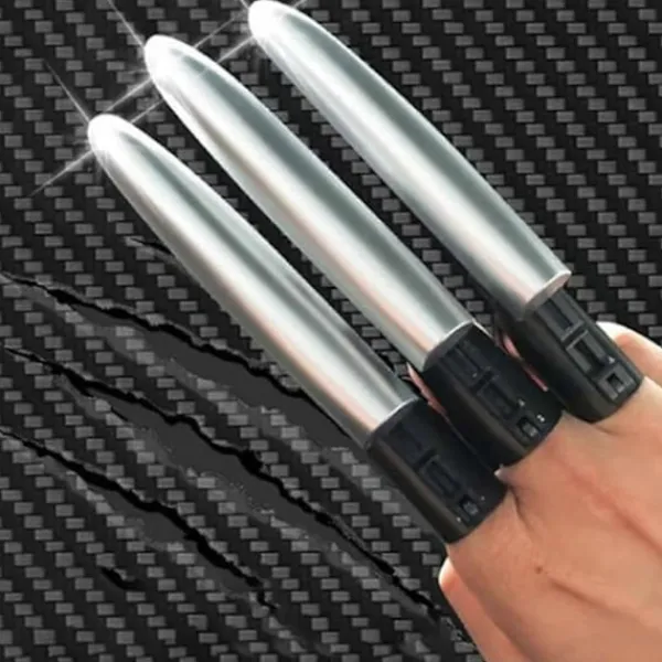 Infällbara Wolverines-klor för vuxna och barn, expanderbara plast Wolve-klor+-Perfekt> Smink