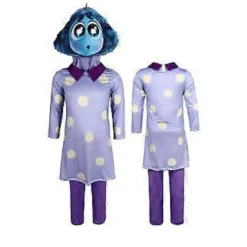 Insidan Ut 2 Cosplay Kostym Party Maskerad Set Jumpsuit Bodysuit för Män Kvinnor (170 Avund)> Dräkter