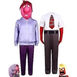 Insidan Ut 2 Cosplay Kostym Party Maskerad Set Jumpsuit Bodysuit för Män Kvinnor (170 Avund)><noscript><img width=