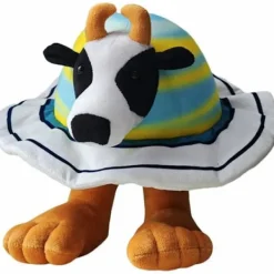 Italiensk brainrot plysch, 25 cm la VACA Saturno Saturnita Plyschkudde för videospelsfans la vaca Saturno Saturnit La vaca Saturno Saturnita> Huvudbonader