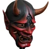 Japansk Cosplay Latex Ansiktstäckning Anime Skräck Mjuk Ansiktstäckning Halloween Spöke Demon Ansiktstäckning Scenföreställningsrekvisita> Masker