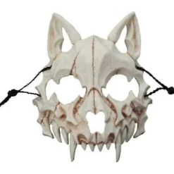 FMYSJ Japansk Halloweenmask, Varulv Cosplay Mask (FMY)> Masker