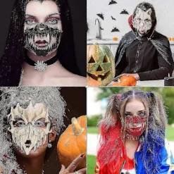 FMYSJ Japansk Halloweenmask, Varulv Cosplay Mask (FMY)><noscript><img width=
