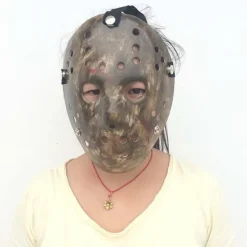 HEET Jason Voorhees Fredag den 13:e skräckfilm hockeymask Hallow A2><noscript><img width=