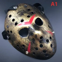 Jason Voorhees Fredag den 13:e Skräckfilm Hockeymask Halloween> Masker