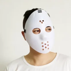 Jason Voorhees Fredag den 13:e Skräckfilm Hockeymask Halloween><noscript><img width=