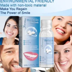 ATELA Jaysuing formbar tandgel Film- och tv-smink Tandprotesfixering Tillfällig fyllning Trasig tand Gapfyllning><noscript><img width=