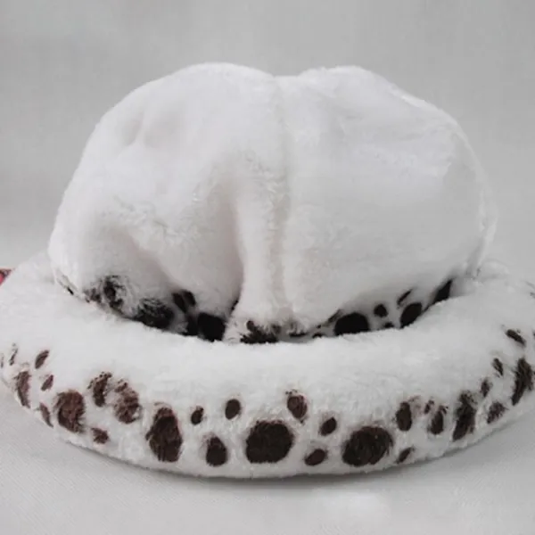 FMYSJ Jinzhaolai Anime One Piece Trafalgar Law Cosplay Hatt Kirurg Anime Figur One Piece Cosplay Kostymer Plysch Kawaii Tecknad Keps Hatt Vinter L (FMY) | Fyndiq> Huvudbonader