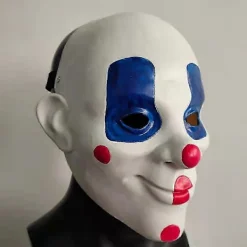 FMYSJ Joker Rånarmask Vuxen Unisex Clown Dark Knight Läskig Halloween Maskerad Party Cosplay Rekvisita (FMY)><noscript><img width=