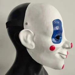 FMYSJ Joker Rånarmask Vuxen Unisex Clown Dark Knight Läskig Halloween Maskerad Party Cosplay Rekvisita (FMY)><noscript><img width=