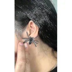 Jätte Spindelörhängen Halloween Karneval Stud Örhängen><noscript><img width=