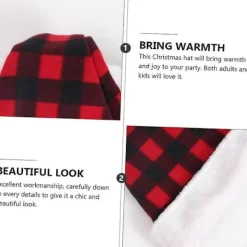 Jul cosplay hatt för vuxna festlig party tomtehatt gyllene sammet><noscript><img width=