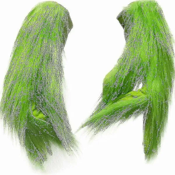 Jul Grinchen Helhuvuds Latexmask Julhatt Monster Vuxenhandskar> Tillbehör