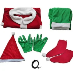 Jul Grinchen Kostym Outfit För Vuxna Unisex Dam Herr Fest Cosplay Maskerad L><noscript><img width=