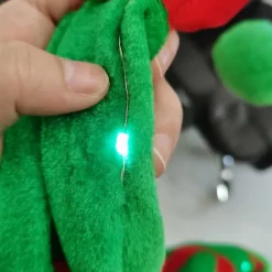 Jul lysande tomtehatt, julmössa, tomte, streetwear, blingbling, långa randiga mössor, stora partier tomtehattar><noscript><img width=