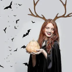 D Jul Renhorn Pannban Justerbart Renhorn Älg Cosplay><noscript><img width=