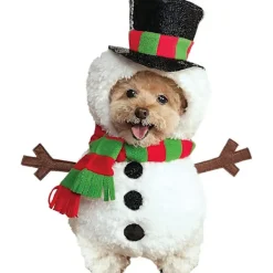 Jul Snögubbe Husdjursdräkt$hund Snögubbe Dräkt$hund Jul Kläder Semester Hund Katt Husdjur För Jul Cosplay Husdjurskläder XL within 14-20 kg> Dräkter