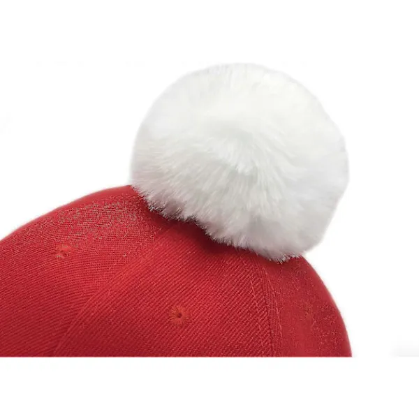 FMYSJ Jul Tomte Basebollkeps! Rolig Julhatt Justerbar Tomtedräkt för Vuxna Barn Män Kvinnor KFC Catering Kock (FMY)> Huvudbonader