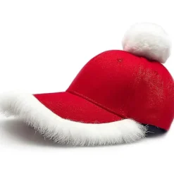 Jul Tomte Basebollkeps! Rolig Julhatt Justerbar Tomtedräkt för Vuxna Barn Män Kvinnor KFC Catering Kock> Huvudbonader