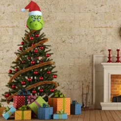 Juldekorationer, julgransprydnad och lurvig grön armdekoration KLB><noscript><img width=