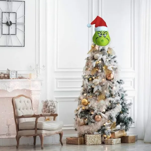 Juldekorationer, julgransprydnad och lurvig grön armdekoration KLB> Tillbehör