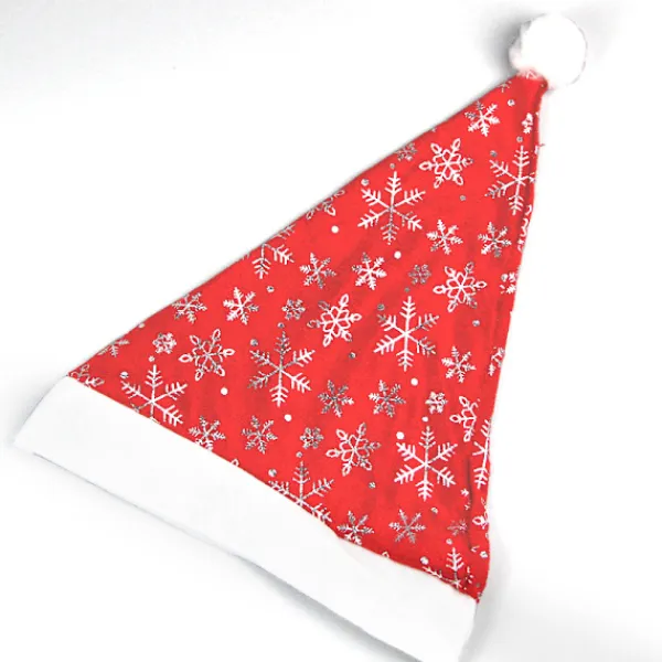 Juldekorationer Röd Julhatt Månhatt Dubbellagd> Huvudbonader