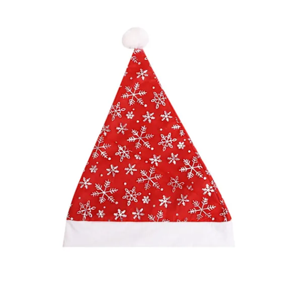 Juldekorationer Röd Julhatt Månhatt Dubbellagd> Huvudbonader