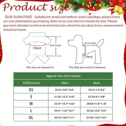 Juldräkt för katt och hund, polyester älg juldräkt för husdjur> Dräkter