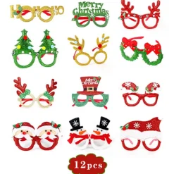 INF Julglasögon - festliga julglasögon 12 delar> Tillbehör