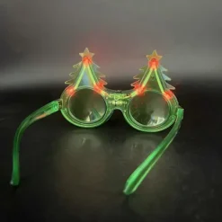 Julglasögon Party Tillbehör Älg Glasögon Blinkande Glasögon för Party Club[HK] 3><noscript><img width=