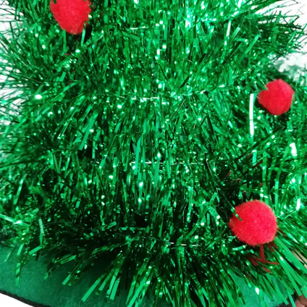 Julgransmössa Juldekorationer Icke-vävd regnsilke Julmössa Festtillbehör Klä upp Julmössa> Huvudbonader