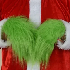 Julgrinch Plyschhandskar Cosplay Kostymrekvisita Barnpresent> Tillbehör