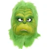 Julgrön Tomte Latexmask Universal Storlek Halloween Cosplay Kostym_Kvalitetsgåvor> Masker