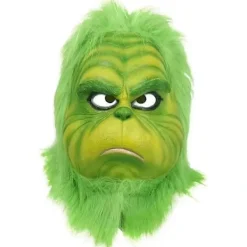 Julgrön Tomte Latexmask Universal Storlek Halloween Cosplay Kostym_Kvalitetsgåvor> Masker
